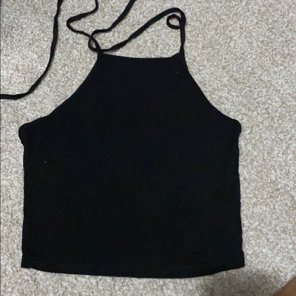 Halter crop top